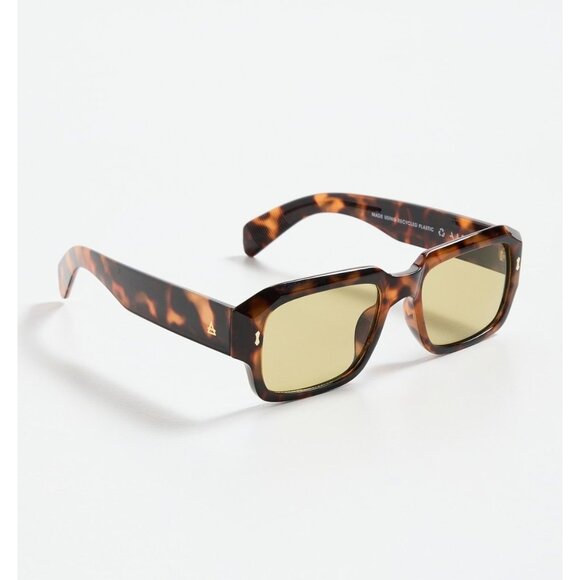 AIRE Accessories - AIRE Pluto Sunglasses in Syrup Tort & Sage Tint Brown New Unisex Sunnies